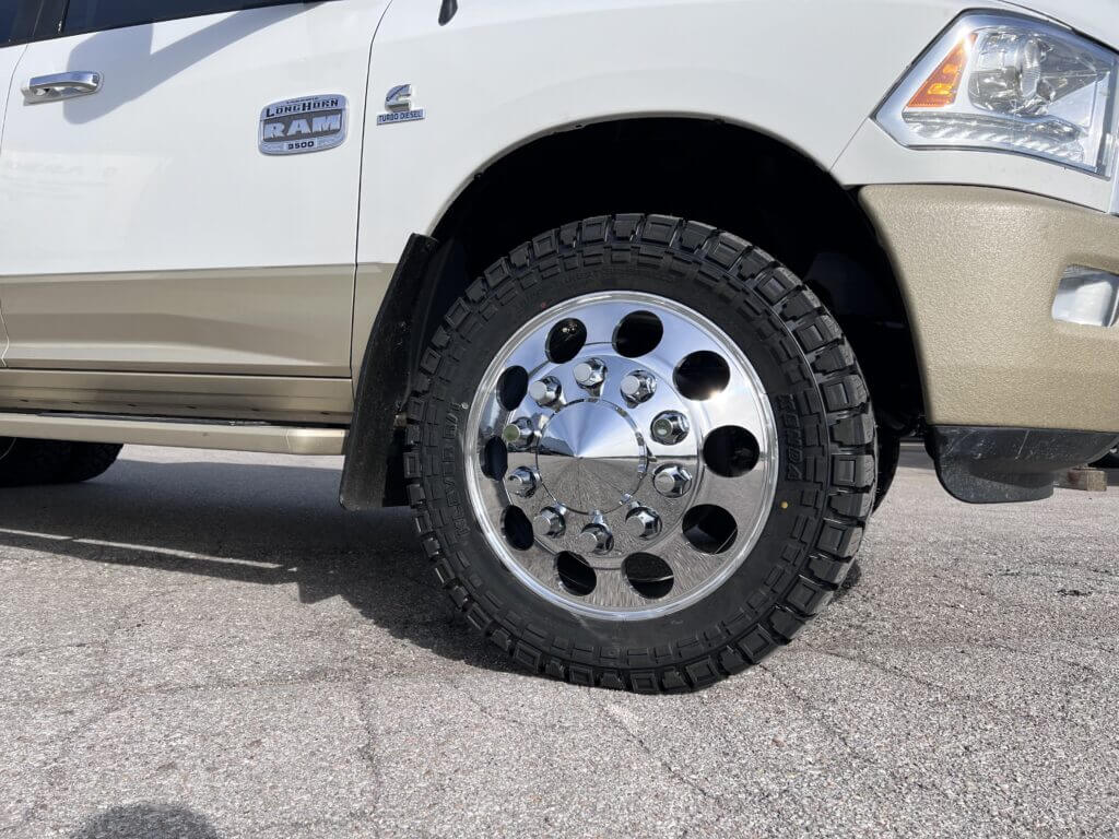 Ram 3500 Dually Wheel And Tire Package Mc Customs Truck Accessories